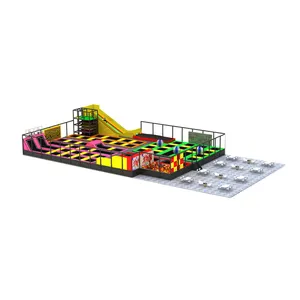 New Design Kids Indoor Soft Play Equipment kids theme zone Trampoline Entertainment Equipment production and Manufacture