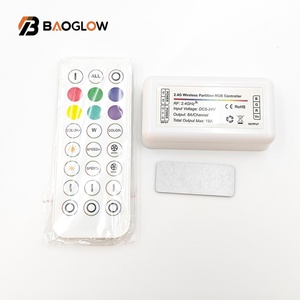 ไฟ LED แถบไร้สาย 24 คีย์ รุ่นใหม่ พร้อมคอนโทรลเลอร์ RGBW COB 12V และ 24V หลากหลายสี - Product Image 1