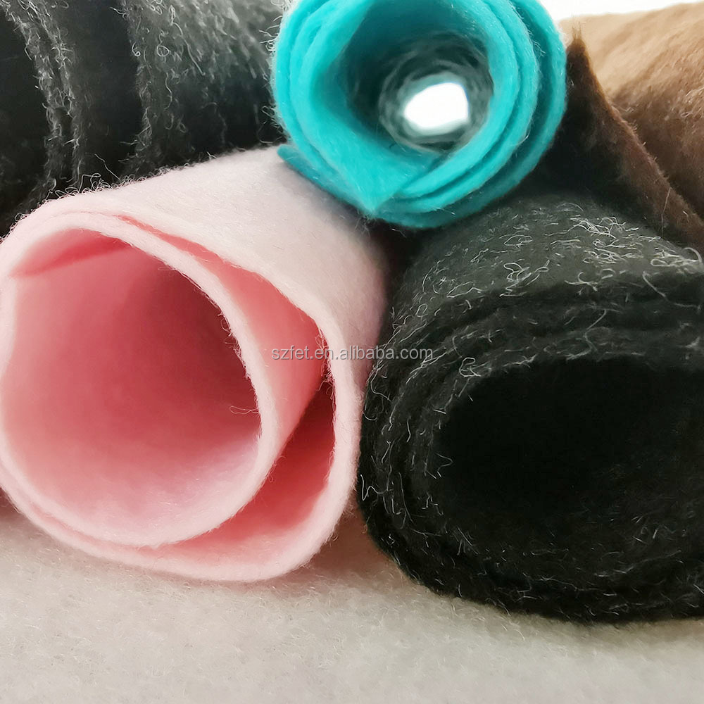 Китайская фабрика, 100% полиэстер, флис, feutre, иглопробивной нетканый Войлок ручной работы для украшения «сделай сам»