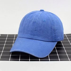 Gorras de Béisbol de Color Sólido al por Mayor, Gorras de Golf Estilo Dad Hat, Ajustables, Vintage, de Algodón Lavado, para Hombres y Mujeres - Product Image 4