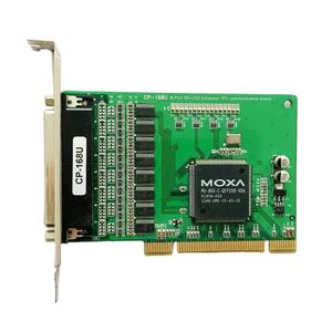 MOXA CP-168U Tarjeta de Comunicación Integrada PCI Universal de 8 Puertos RS-232, Velocidad de Transmisión Máxima de 921.6 Kbps para Datos Rápidos - Product Image 1