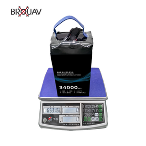 Batería de Iones de Litio Semi-Sólida en Bolsa de 12S 36AH 44.4V 330Wh/kg 10C para Drones/UAV, 1000 Ciclos, BROUAV ZXGT001-6S16AH - Product Image 4