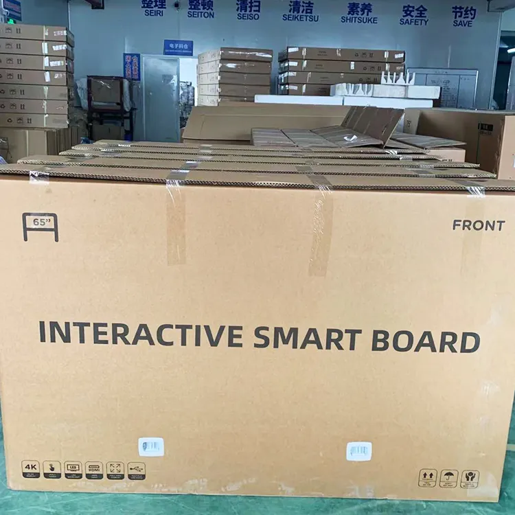 Interactive Whiteboard For Teaching 55 65 75 86 Inch Sensitive Touch Screen Smart Interactive Whiteboard For Teaching