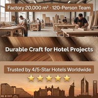 Ensemble complet de mobilier hôtelier sur mesure OEM ODM – Solution clé en main pour suite d'hôtel, hôtel-chalet, appartement et projets hôteliers
