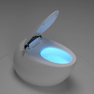 Inodoro Inteligente de Cerámica con Apertura/Cierre Automático, Tapa con Sensor de Pie para Descarga Automática, Inodoros Inteligentes - Product Image 5