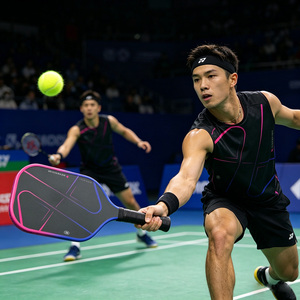 Nouvelle Arrivée - Vente Flash : Raquette de Pickleball Composite avec Face en Graphite, Noyau MPP, Certifiée USAPA, Absorption des Chocs Efficace - Product Image 1