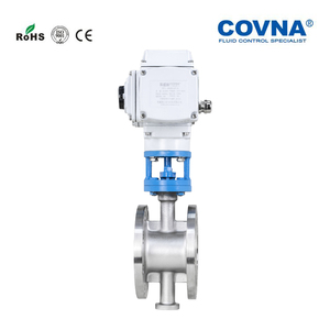 Válvula de Mariposa Sanitaria de Acero Inoxidable 316 COVNA DN50 de 2 Pulgadas y 24V CC con Motor Eléctrico, con Garantía de 90 Días - Product Image 6