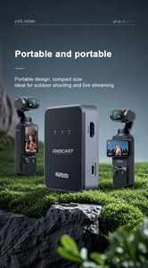 Convertidor UVC a HD DIGICAST/DTVANE, Diseño Metálico, Sin Controladores, Salida para <span class=keywords><strong>DJI</strong></span> Pocket <span class=keywords><strong>3</strong></span> Action 4/5 4K 30FPS - Product Image 4