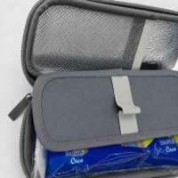 Sac isotherme pour stylo à insuline pour diabétiques, 2-8°C, étanche, approuvé TSA, étui de voyage isolé, 8-10h, pochette médicale pour médicaments à chaîne du froid