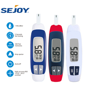 Compteur numérique Sejoy pour la surveillance du <span class=keywords><strong>glucose</strong></span> Source d'alimentation électrique pour la gestion du diabète - Product Image 3