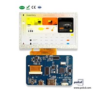 Carte de commande multifonction Polcd 4,3 5 pouces avec écran tactile LCD pour Raspberry Pi IPS