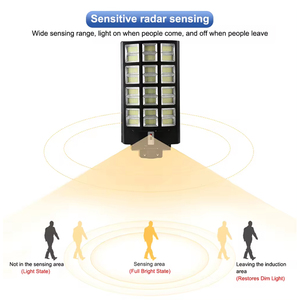 Entegre güneş sokak lambası güneş açık avlu ışık ev yeni kırsal süper parlak yüksek güç aydınlatma - Product Image 3