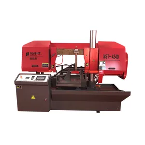 NST4240 mesin bandsaw mesin pemotong logam horisontal dalam harga rendah