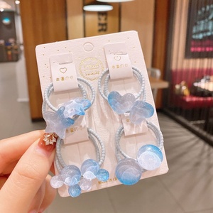 Set di 8 fasce per capelli a stella di cartone animato trasparente in gelatina pz/set acrilico <span class=keywords><strong>accessori</strong></span> per bambini - Product Image 6