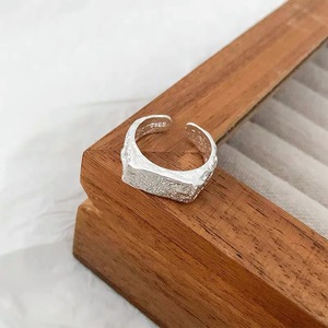 S925 Sterling Silver <b>Open</b> <b>Ring</b> Minimalist Design For Women Index Finger Fashion Jewelry Gift - Product Image 2