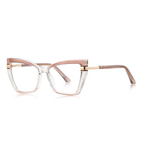 2269 TR90 métal femmes cadre pour lunettes optiques pour lunettes lunettes haute qualité usine approvisionnement direct charnière à ressort