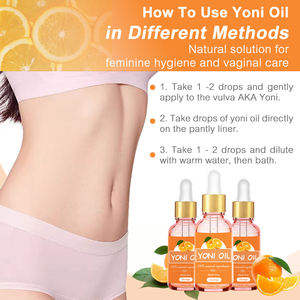 Bio Virginal Straffung Essential Yoni Öl Großhandel Private Label Ätherisches Öl Benutzer definiertes Logo Frauen Vaginal Rose Intim - Product Image 2