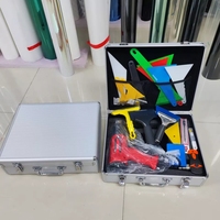 Kit d'outils d'installation de film solaire pour fenêtres de voiture, pour le wrapping de voiture, film vinyle pour fenêtres, kits d'outils