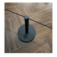 Barrière de Stanchion en acier inoxydable 201 de haute qualité pour la galerie d'art du musée