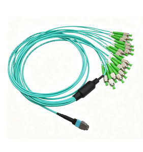 Cable de Conexión de Alta Densidad MPO a LC, OS2 OM3 OM4, 12 Fibras, LSZH, para Centro de Datos - Product Image 6