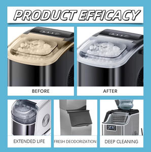 Tablettes de nettoyage pour machine à glaçons, lot de 24, sans nickel, compatibles Frigidaire, Opal, GE Profile, <span class=keywords><strong>Kitchenaid</strong></span>, inodores, pour des glaçons cristallins - Product Image 6