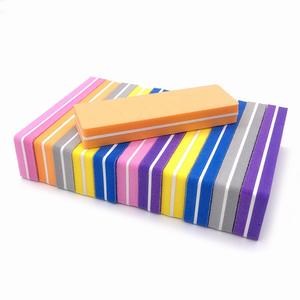 Kit de blocs de ponçage <span class=keywords><strong>pour</strong></span> <span class=keywords><strong>les</strong></span> <span class=keywords><strong>ongles</strong></span>, accessoire de manucure, papier de ponçage, limes, 180/100, vente en gros, 10 pièces - Product Image 2