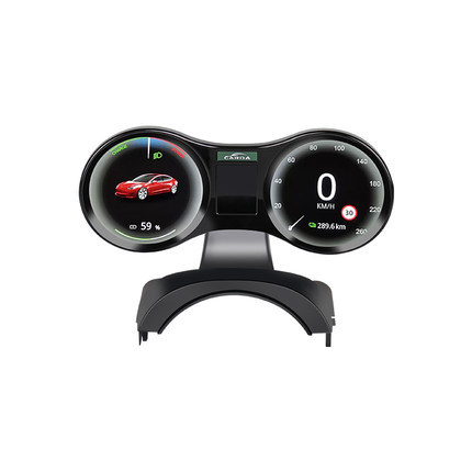Round 10.25 Inch Center Screen HUD Smart Control LCD 720p Dashboard Digital Performance Screen for Tesla Model 3Y