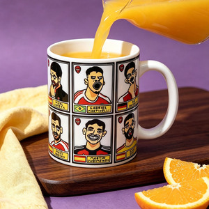 แก้วกาแฟเซรามิคลายการ์ตูนทีมอาร์เซนอล ขายส่ง ปรับแต่งได้ สำหรับแฟนอาร์เซนอล - Product Image 1