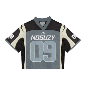 Groothandel op maat gemaakte sublimatie ademende boxy stijl voetbaltenue 100% polyester mesh rib korte mouw voetbalshirt op maat gemaakt team - Product Image 4