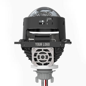 Precio de fábrica 2,5 pulgadas 3 pulgadas <span class=keywords><strong>7</strong></span> <span class=keywords><strong>H</strong></span> H7 lente de proyector LED faros de Halo negro para dodge nitro - Product Image 1