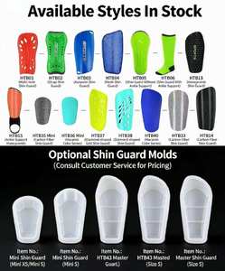 Pelindung Betis Spons Sarang Lebah Grosir untuk Olahraga Sepak Bola, Penyangga Betis Anti-Benturan - Product Image 4