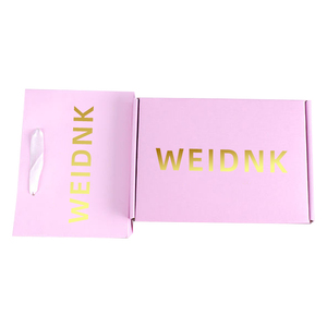 Tùy chỉnh bưu phẩm vận chuyển hộp cho Lip glosses Glossy Logo UV in gửi thư phân hủy sinh học giấy máy bay nhanh bao bì - Product Image 4