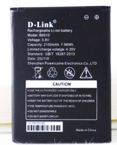Оригинальный 3,8 в 2100 мАч B9010 для MTC 8723FT MTS 8723 футов 4G LTE Wi-Fi роутер Точка доступа Модем батарея - Product Image 4
