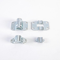 Verrouillage de porte pour camion et remorque, pièces détachées, accessoires de verrouillage de porte, Tube rond en acier, 9 pièces