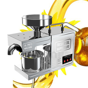 Food Grade Stainless Steel Hot Press Oil Extraction <b>Machine</b> Oil Making Processing Mill Machinery Seed Oil Presser - Product Image 1