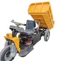 Mini tracteur de cargaison de tricycle de camion à benne basculante de rendement élevé pour le transport de charge 1.5 tonnes