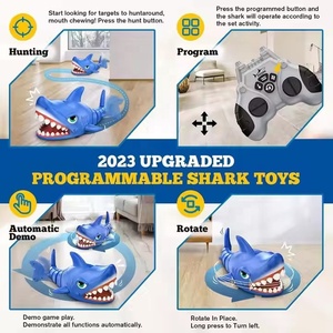 Voiture télécommandée électrique RC Animal Shark Stunt - Programmable, télécommande <span class=keywords><strong>2</strong></span>.4G, jouet avec retour automatique, portée supérieure à 30 m pour enfants - Product Image 4