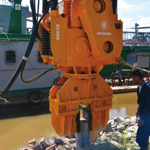 Vendita calda della fabbrica vibro martello in gru con foglio mucchio morsetto - Product Image 1