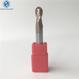 Factory OEM Customizable 4-Flute <strong>Tungsten</strong> Carbide Ball Nose <strong>End</strong> <strong>Mill</strong> R0.5-R10 with Altin Coating - Product Image 6
