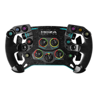 Volant de course MOZA GS V2P GT - Direct Drive / Sans fil 2,4 GHz - Paddle Shift - Rotation 1080° - Détection de mouvement