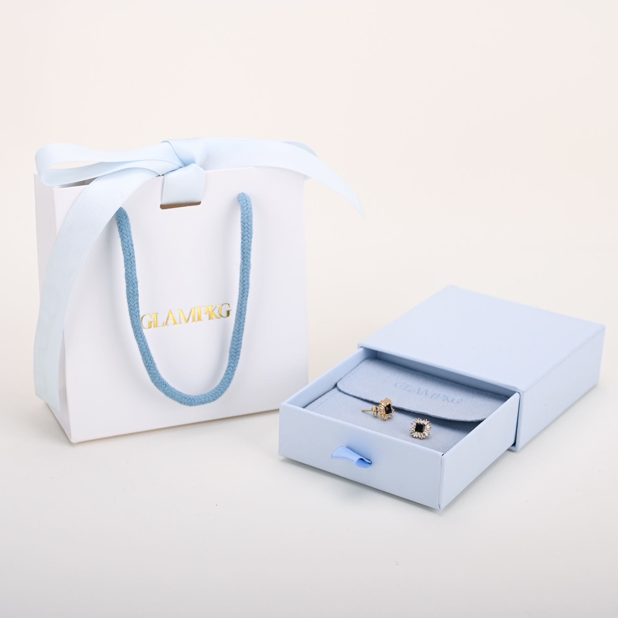 sky blue box
