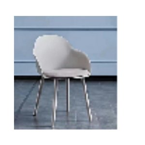 Chaise de salle à manger moderne et simple en PP 36910-A613 - Product Image 3