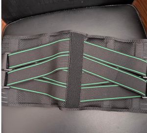 Ceinture de soutien lombaire orthopédique respirante à compression avec coussin lombaire amovible - Product Image 5