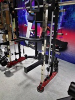 Appareil de fitness multifonctionnel MND C80 pour la maison, machine Smith multi-fonctions avec câble, tube ovale de 3 mm, garantie 1-5 ans