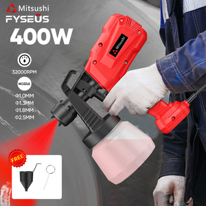 เครื่องพ่นสีแบบพกพา Fyseus ขนาด 800 มล. เครื่องพ่นสีไฟฟ้าแบบพกพาแรงดันสูง - Product Image 6