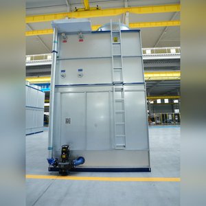 Condenseur évaporatif à flux croisé, équipement d'évaporation industriel pour chambre froide, chaîne du froid, réfrigération, économie d'énergie - Product Image 6
