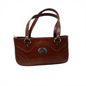 Bolsos de Mano Portátiles Impermeables de Cuero Vacuno Genuino de 1-1.9L de Capacidad, BS INTERNATIONAL NA278, Correa Única, Hecho en India, para Bodas - Product Image 6