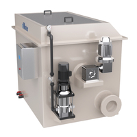 20m 3/hr eWater Aquaculture petit système de filtre à tambour rotatif pour étang Koi avec écran de remplacement pour filtre à tambour
