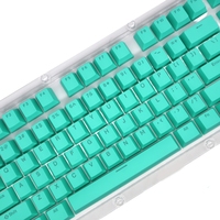 Clavier mécanique de haute qualité HXSJ P9 104 touches PBT Color, touches de clavier pour ordinateur