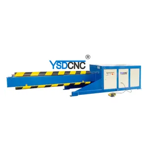 YSDCNC Spiro Ovalizer Tubeformer, Machine de fabrication de tubes à vent plat rond, Machine de fabrication de conduits hélicoïdaux ovales